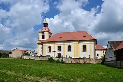 Église Saint-Jacques-le-Majeur à Žebnice.