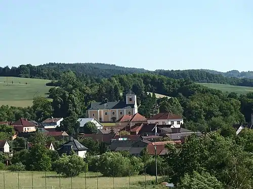 Želechovice nad Dřevnicí : vue générale.