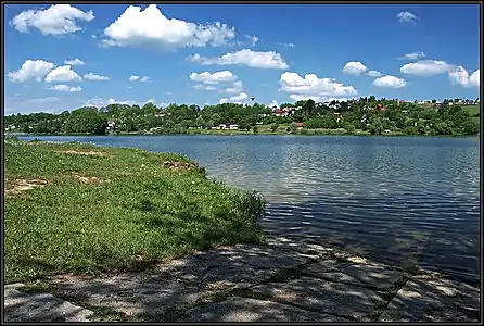 Lučina : réservoir de Žermanice.