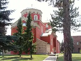 Le monastère de Žiča (XIIIe siècle, Serbie).