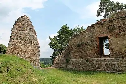 Ruines du château de Žumberk.