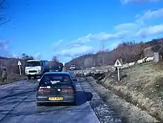 Axe routier en vallée de Gorj