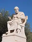 Statue de Platon.