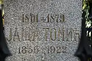 La tombe de Jaša Tomić