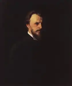 Grigori Miassoïedov, Autoportrait (début du XXe siècle).