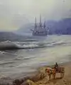 La Marée montante (vers 1870) d'Ivan Aïvazovski