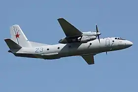 Un Antonov An-26 de l'armée de l'air russe.