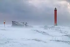 Phare de Vadaïa-Gouba, péninsule de Rybatchi.