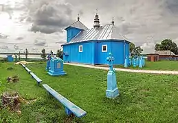 Eglise ste-Barbe, classée à Ostrivia,