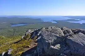 Sommet du mont Kivakkatunturi.