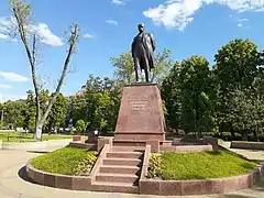 et son monument Taras Chevtchenko classé,