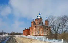 Église Saint-Nicolas dans le village de Sialeevskaya Pyatina