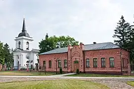 Le musée et l'église.