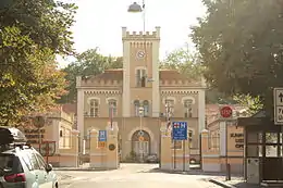 L'hôpital militaire de Vračar à Belgrade, 1904-1909.