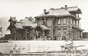 La gare de Gatchina.