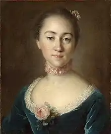 Portrait de la comtesse Catherine Golovkine, née Chouvalov (1757), musée de l'Ermitage