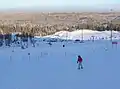 Pente pour skieurs