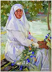 Sœur de la Miséricorde, 1910.