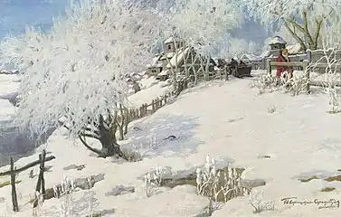 Soleil d'hiver, 1910.