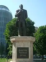 Statue de Dimitrija Čupovski.
