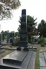 La tombe de Miša Dimitrijević