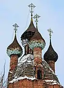 Couverture de l'église de l'icône de Kazan.