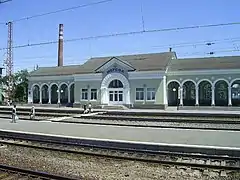 Vue de la gare de Merefa.