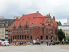 L'immeuble de la Banque de Finlande.