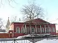 La maison Volkov en hiver.