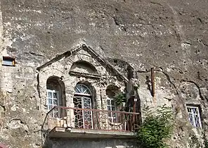 Balcon de l'église Saint-Clément
