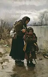 La Grand-mère et sa petite-fille(1891)