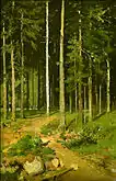 Ivan Chichkine - Chemin forestier