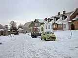 Mêmes maisons en hiver