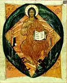Icône de la Résurrection de Jésus, peintre inconnu du XVIIe siècle, école de Moscou