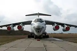 Un Iliouchine Il-76.