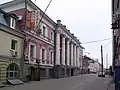 Maison des Colonnes, où l'on ouvrit en 1902 une maison de thé pour les pauvres à Nijni Novgorod.