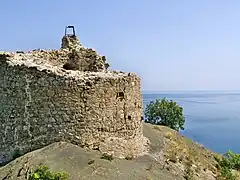 La tour génoise de Tchoban Koul classé.