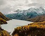 Le même panorama début octobre en automne.