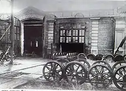 Les ateliers de l'usine de locomotives Hartmann, avant 1917.