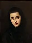 Leonid Jodeiko- Portrait d’une jeune femme, 1856