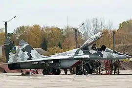 Un MiG-29.