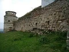 mur d'enceinte classée.