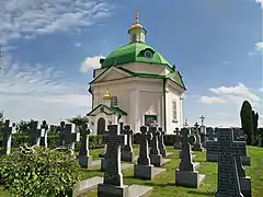 Cimetière et église de tous les saints,