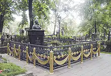 Tombe de Sobtchak, ancien maire de Saint-Pétersbourg