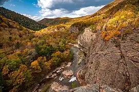 Une vallée du parc national Zov Tigra