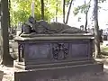 Sépulture avec gisant de Karl Johann von Reissig.
