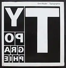 “Typographie”, Emil Ruder, 1967.
