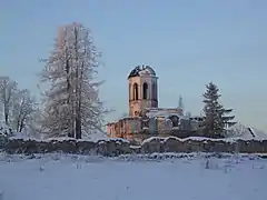 Vue du monastère Ochevenski près de Kargopol.
