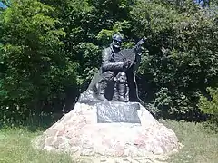 Statue dans le raïon de Vinnytsia.