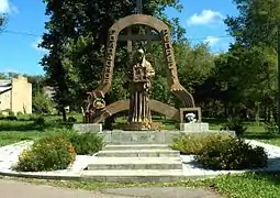 Monument à l'Holodomor.